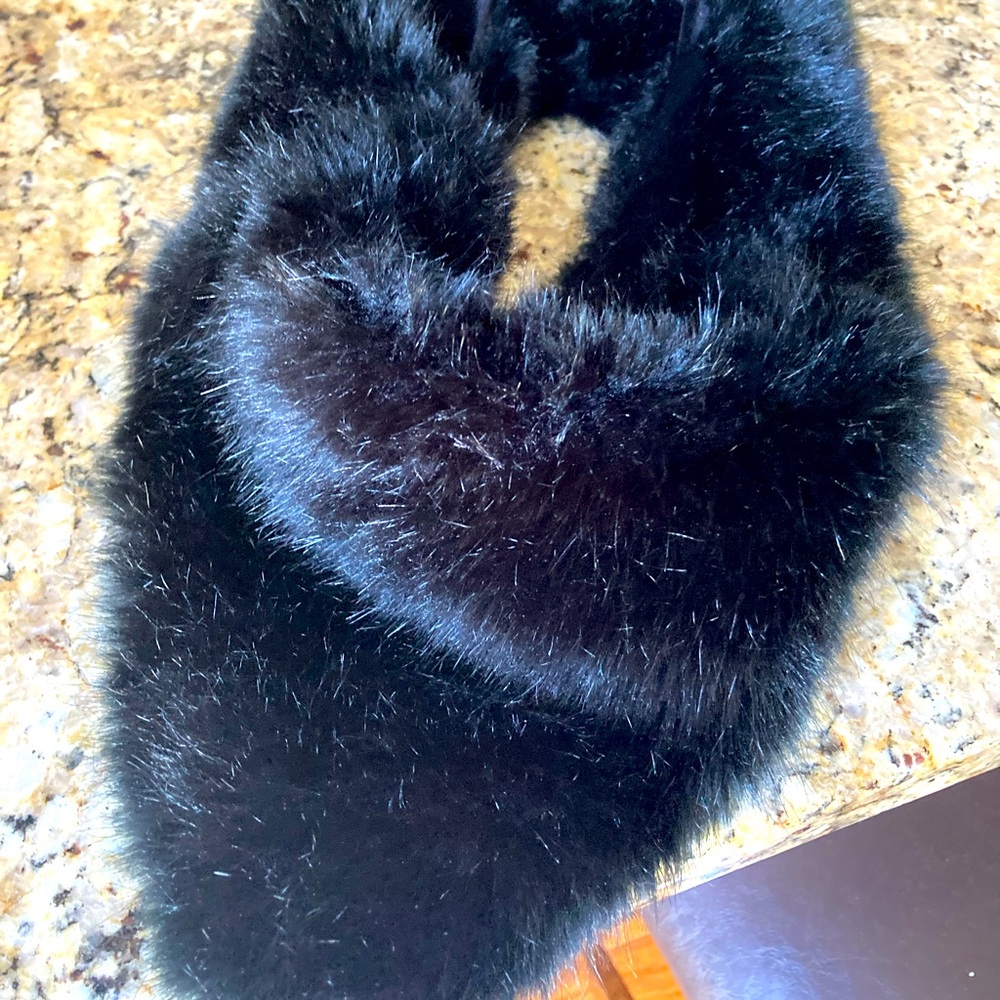 Wilsons Leather Faux Fur Infinity Scarf
